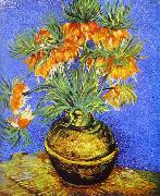 Vincent Van Gogh Crown Imperial Fritillaries in Copper Vase France oil painting artist